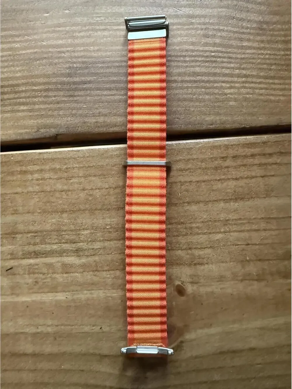 Orange Nylon Quick Release Watch Band for Galaxy Ultra Watch 7 47m